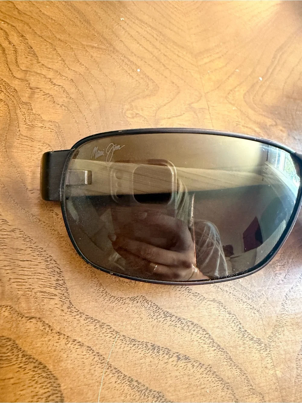 Maui Jim Brown Frame Polarized Sunglasses with Brown Gradient Lenses
